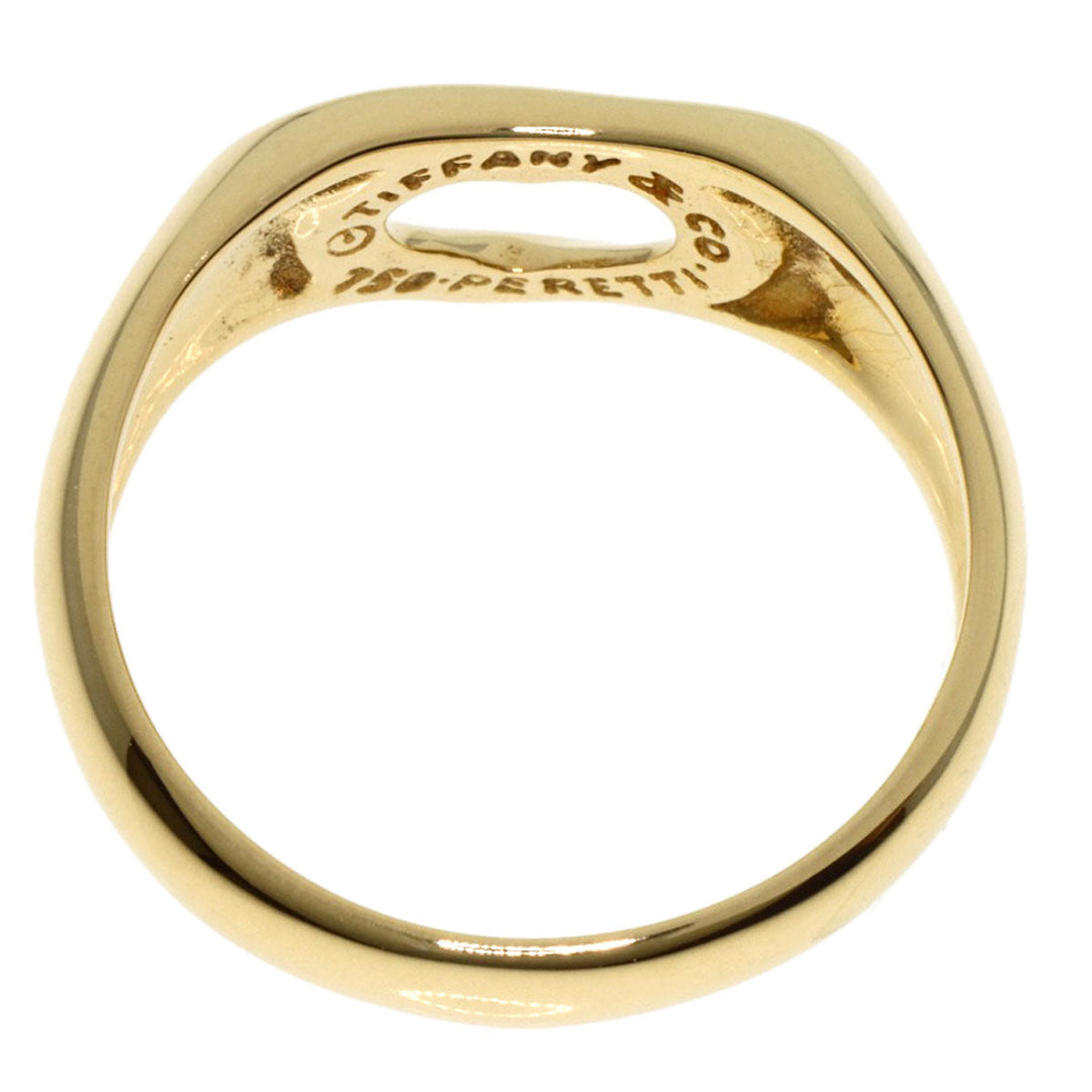 TIFFANY&Co. Ring 18K Yellow Gold gold Open heart Women Used Authentic