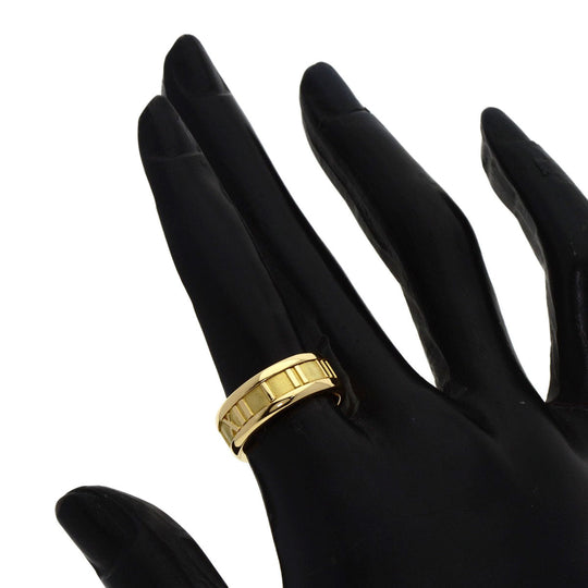 TIFFANY&Co. Ring 18K Yellow Gold gold Atlas Women Used Authentic