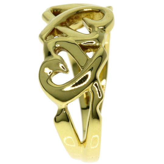TIFFANY&Co. Ring 18K Yellow Gold gold Triple rubbing heart