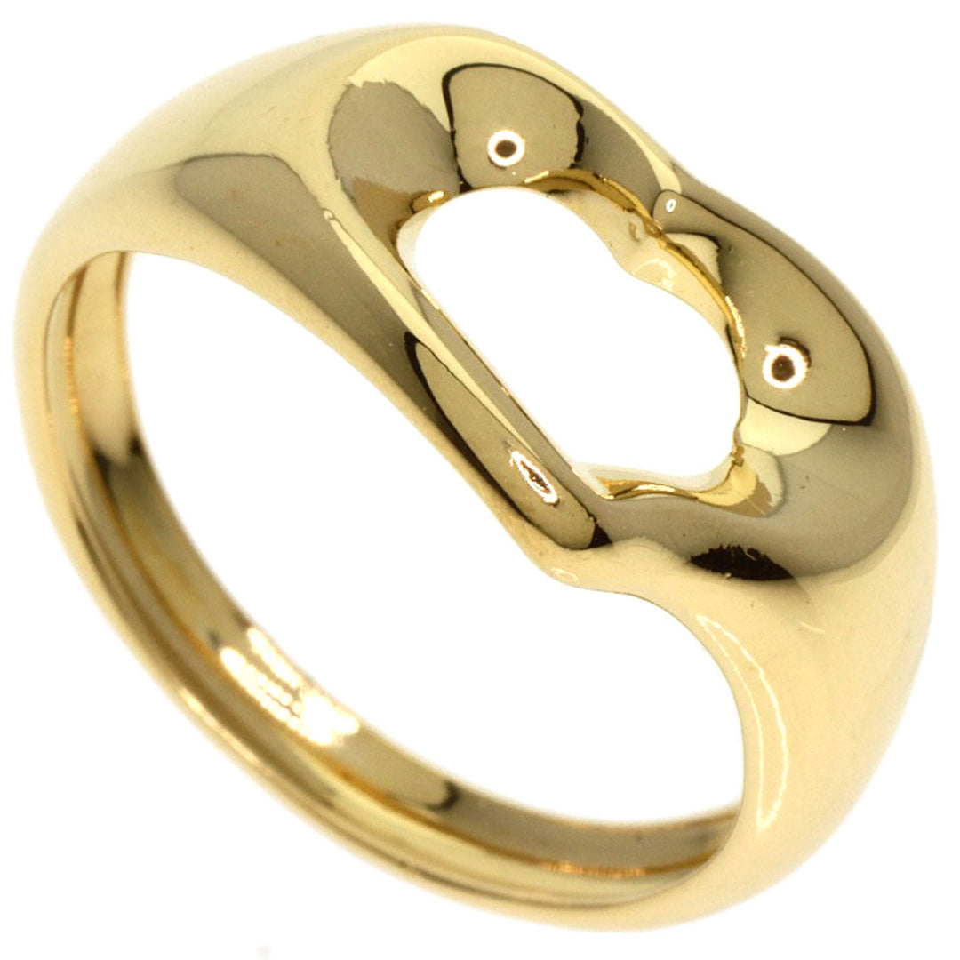 TIFFANY&Co. Ring 18K Yellow Gold gold Open heart Women Used Authentic