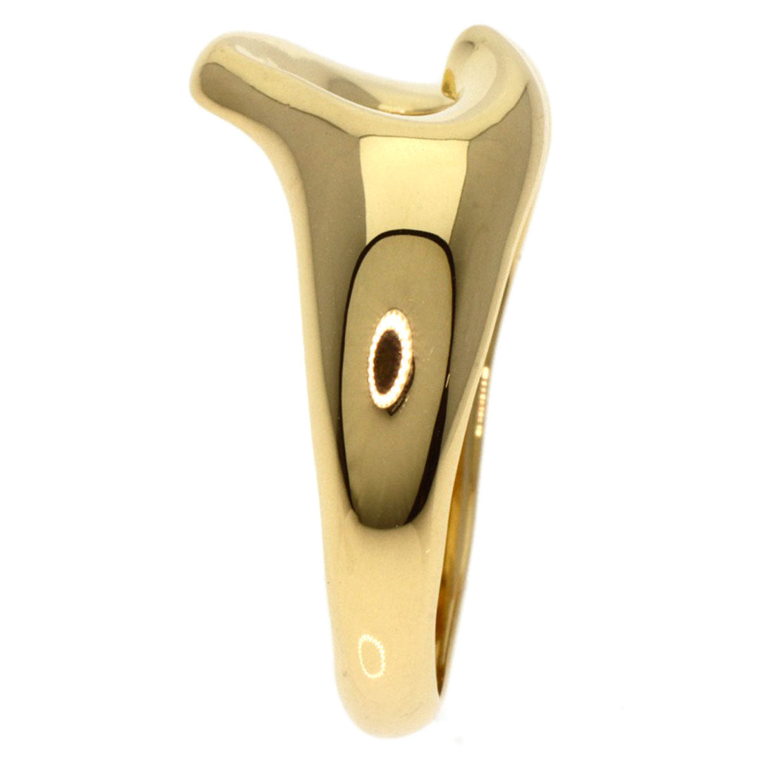 TIFFANY&Co. Ring 18K Yellow Gold gold Open heart Women Used Authentic