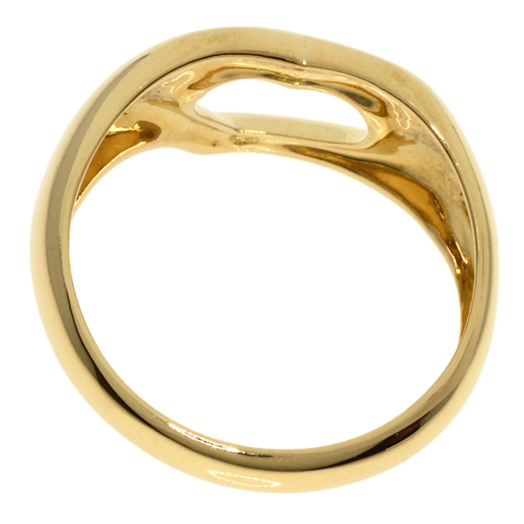 TIFFANY&Co. Ring 18K Yellow Gold gold Open heart Women Used Authentic