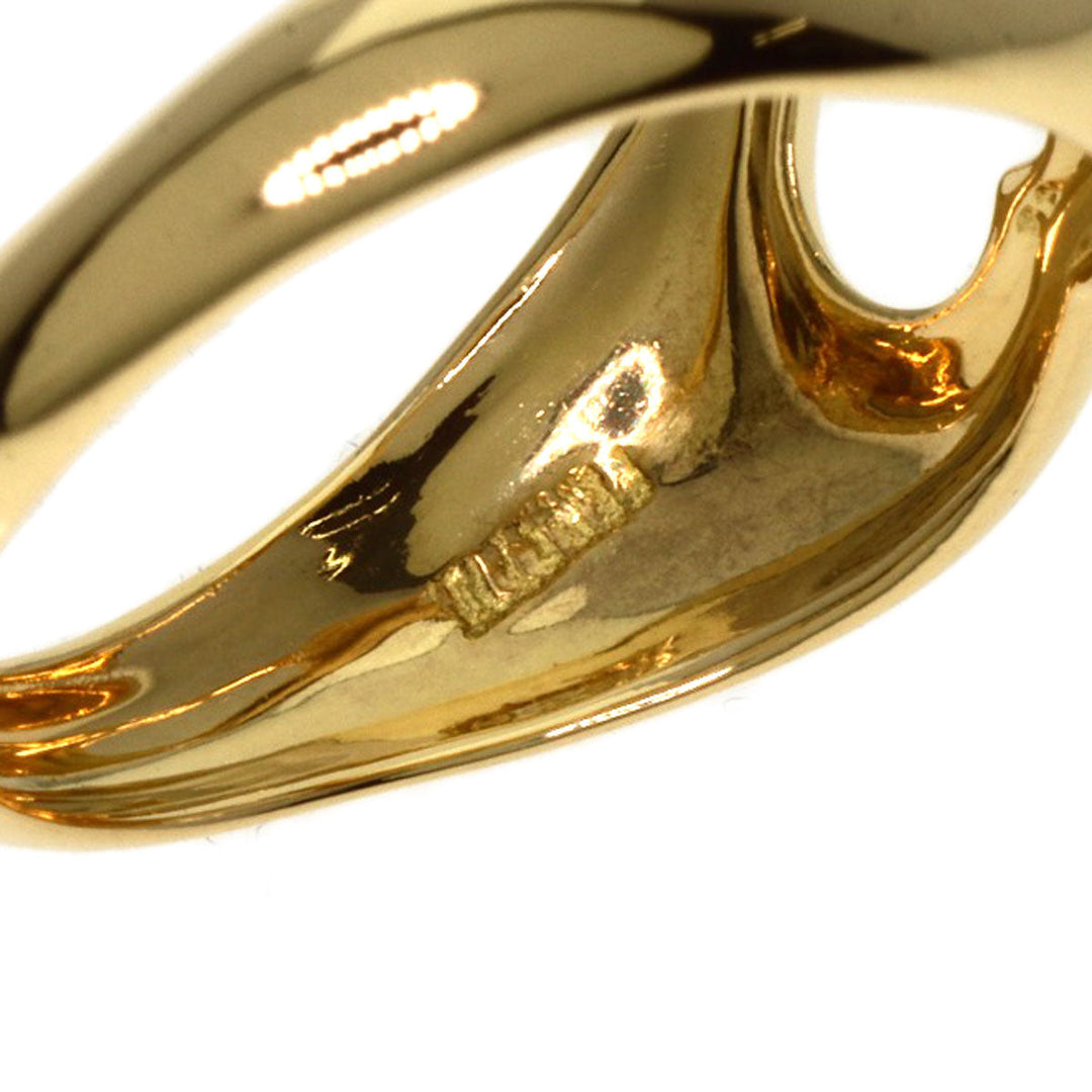 TIFFANY&Co. Ring 18K Yellow Gold gold Open heart Women Used Authentic
