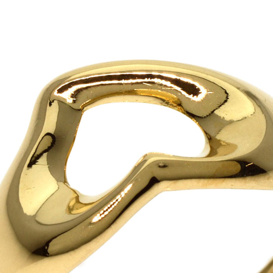 TIFFANY&Co. Ring 18K Yellow Gold gold Open heart Women Used Authentic