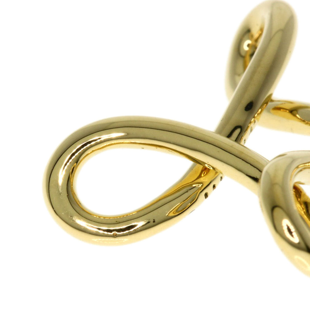 TIFFANY&Co. Pendant top 18K Yellow Gold gold Infinity cross Women Used Authentic