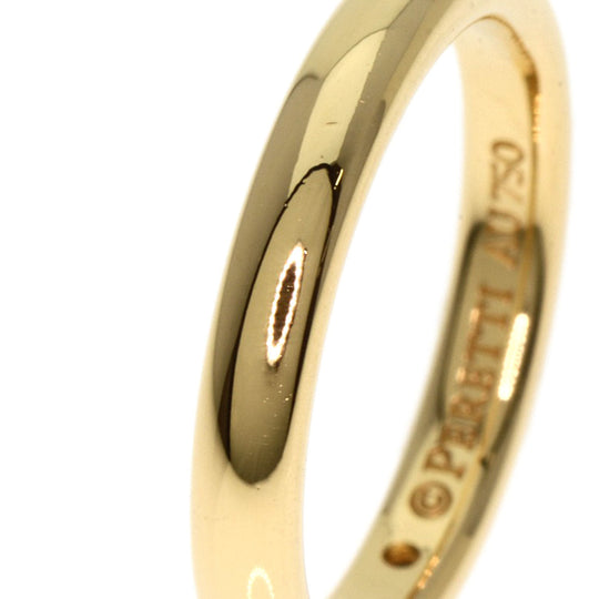 TIFFANY&Co. Ring 18K Yellow Gold gold Classic Band 1P Diamond Women Used Authentic