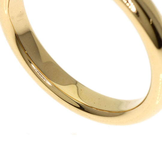 TIFFANY&Co. Ring 18K Yellow Gold gold Classic Band 1P Diamond Women Used Authentic