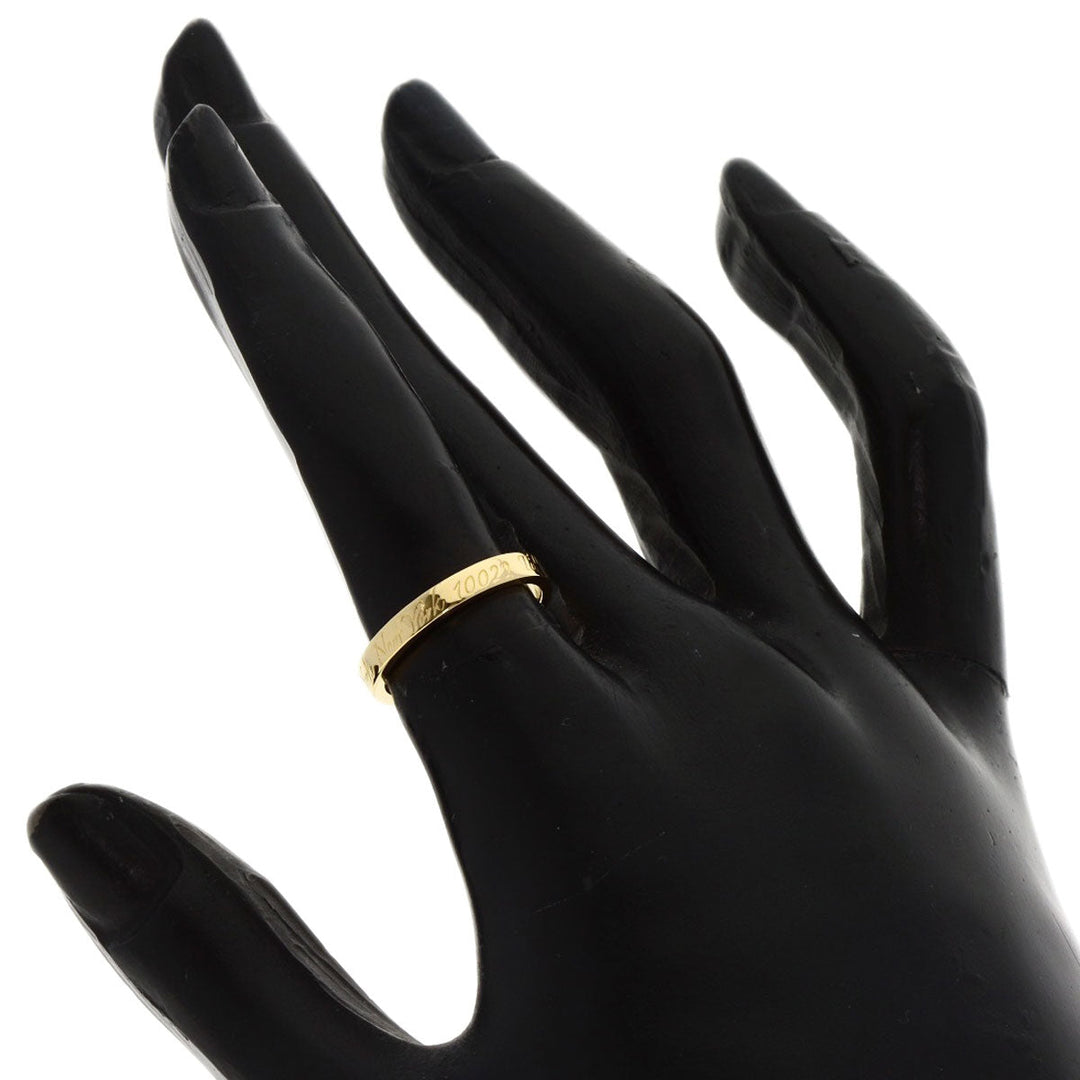 TIFFANY&Co. Ring 18K Yellow Gold gold Notes narrow