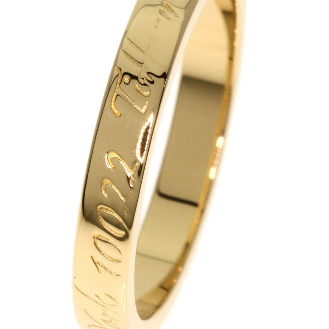 TIFFANY&Co. Ring 18K Yellow Gold gold Notes narrow
