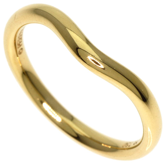 TIFFANY&Co. Ring 18K Yellow Gold gold Curved band Women Used Authentic