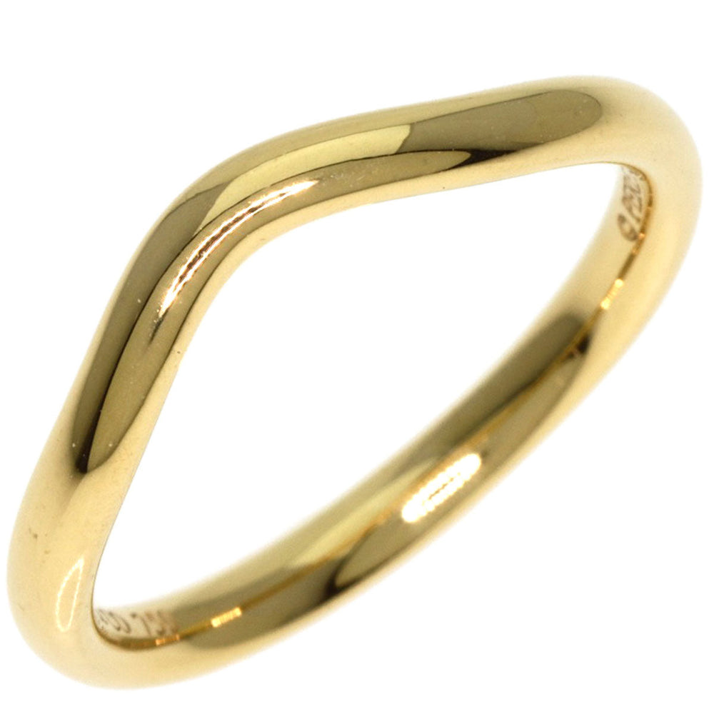 TIFFANY&Co. Ring 18K Yellow Gold gold Curved band Women Used Authentic