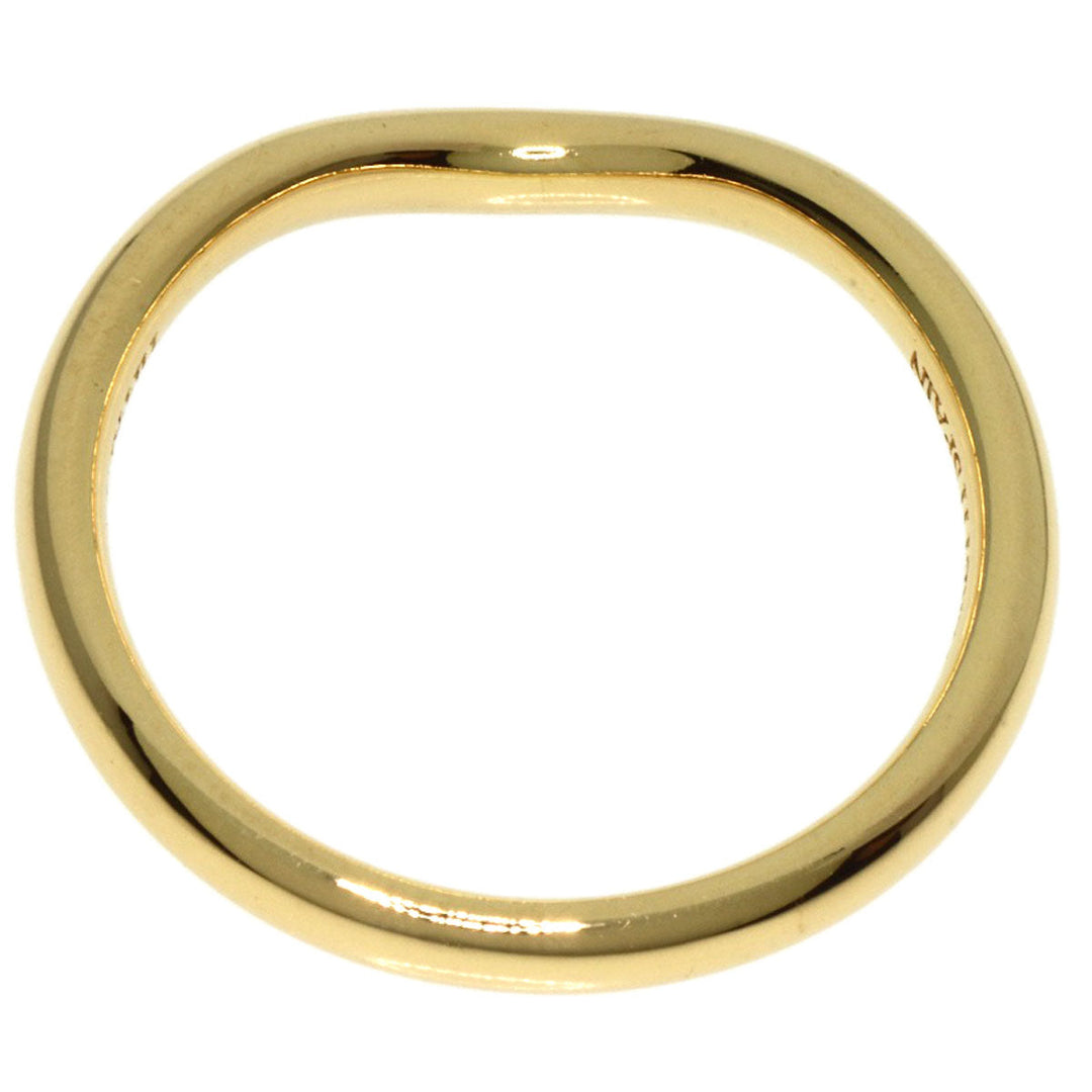 TIFFANY&Co. Ring 18K Yellow Gold gold Curved band Women Used Authentic