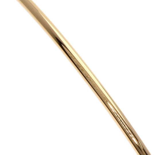 MIKIMOTO bracelet 18K Yellow Gold gold Pearl ribbon motif bangle