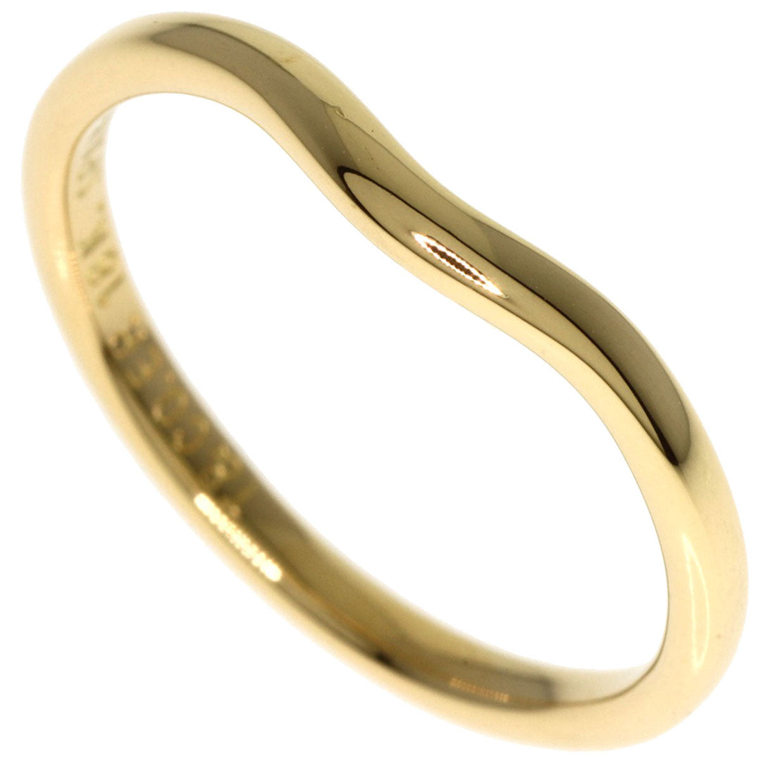 TIFFANY&Co. Ring 18K Yellow Gold gold Curved bundling Women Used Authentic