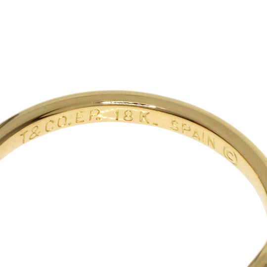 TIFFANY&Co. Ring 18K Yellow Gold gold Curved bundling Women Used Authentic