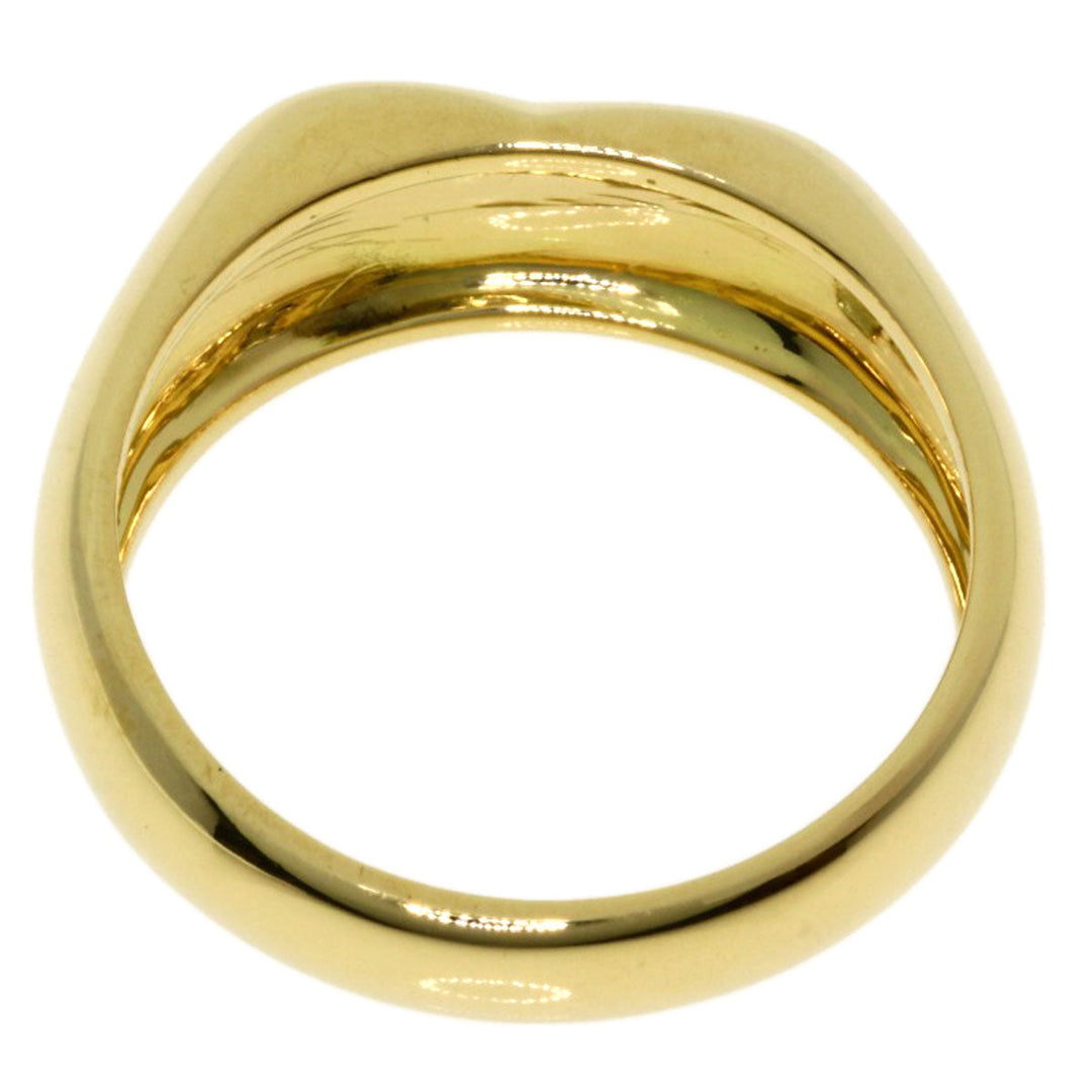 TIFFANY&Co. Ring 18K Yellow Gold gold Full heart Women Used Authentic
