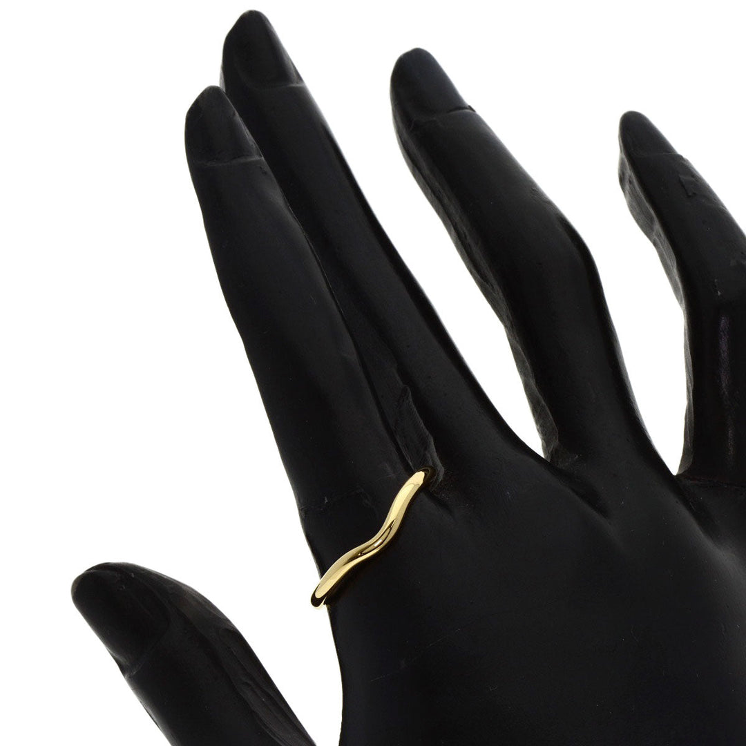 TIFFANY&Co. Ring 18K Yellow Gold gold Curved band Women Used Authentic