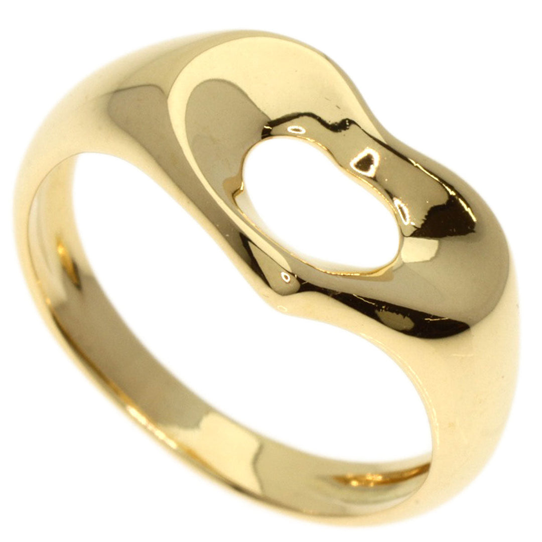 TIFFANY&Co. Ring 18K Yellow Gold gold Open heart Women Used Authentic