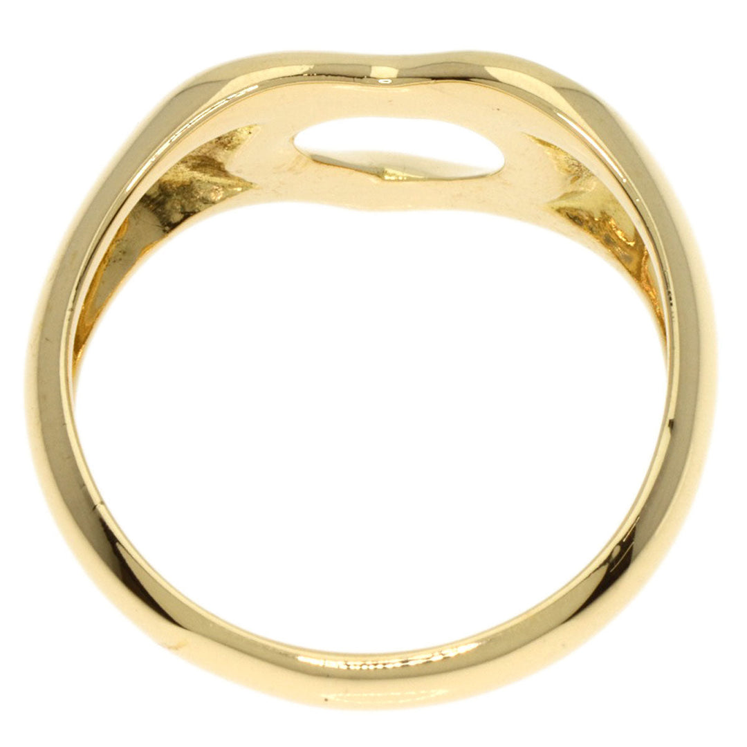 TIFFANY&Co. Ring 18K Yellow Gold gold Open heart Women Used Authentic