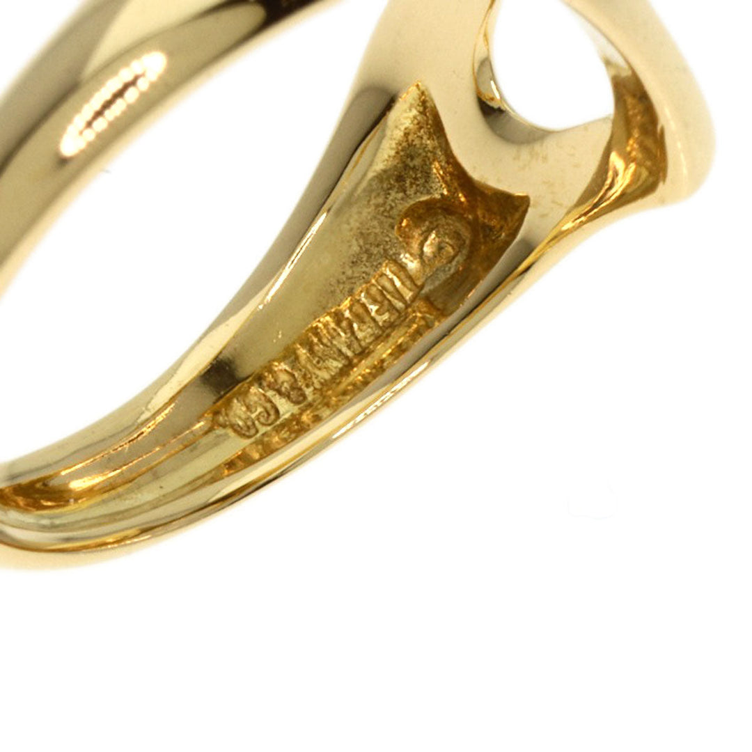 TIFFANY&Co. Ring 18K Yellow Gold gold Open heart Women Used Authentic