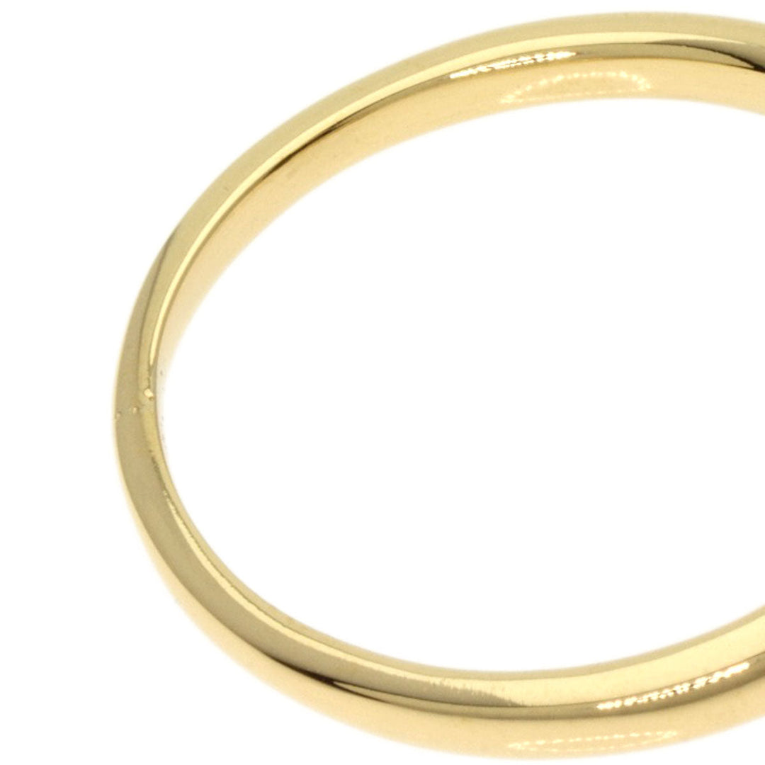TIFFANY&Co. Ring 18K Yellow Gold gold Curved band 1P diamond