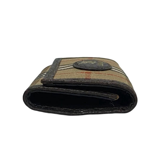 BURBERRY Key case Key holder  leather Brown