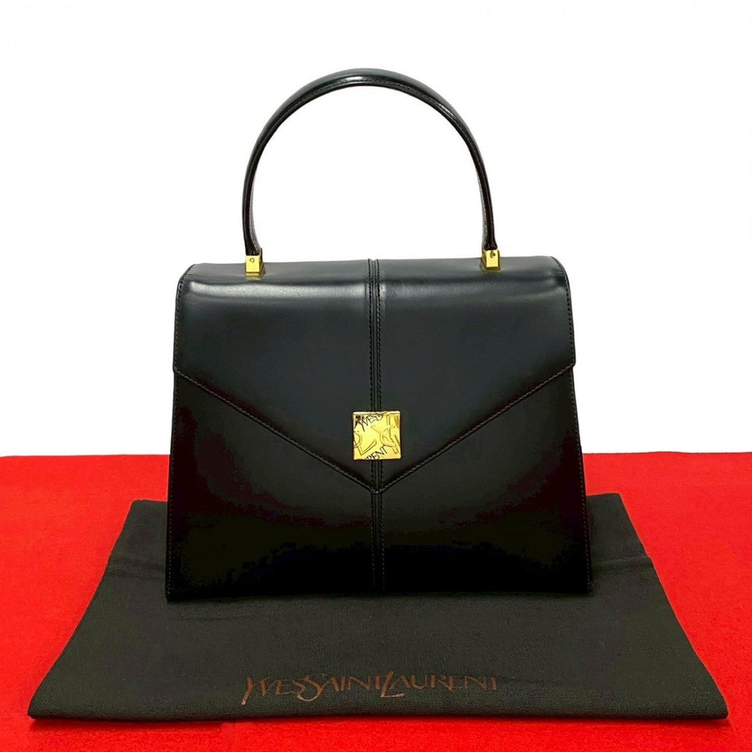 YVES SAINT LAURENT Handbag leather black