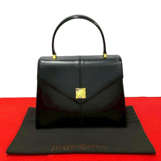 YVES SAINT LAURENT Handbag leather black