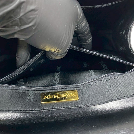 YVES SAINT LAURENT Handbag leather black