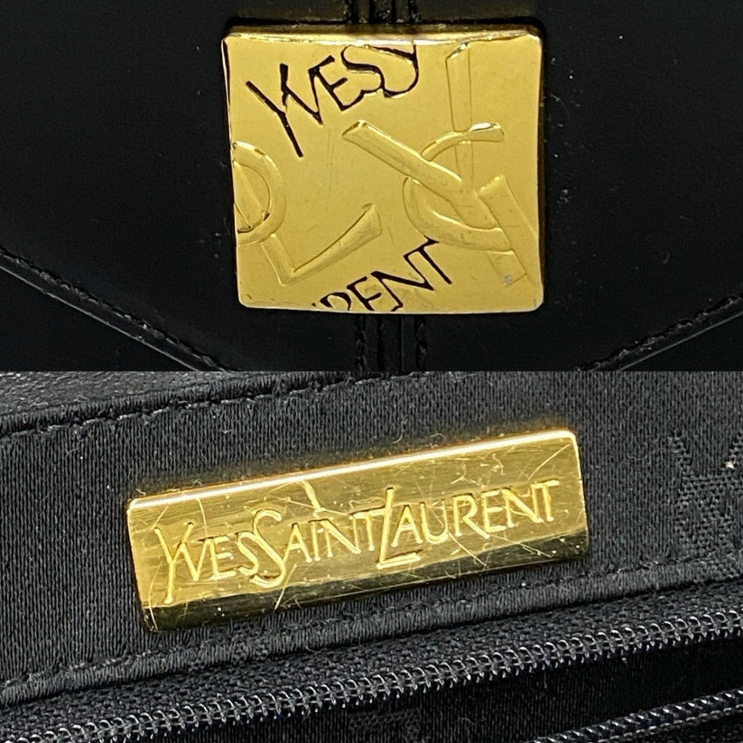 YVES SAINT LAURENT Handbag leather black