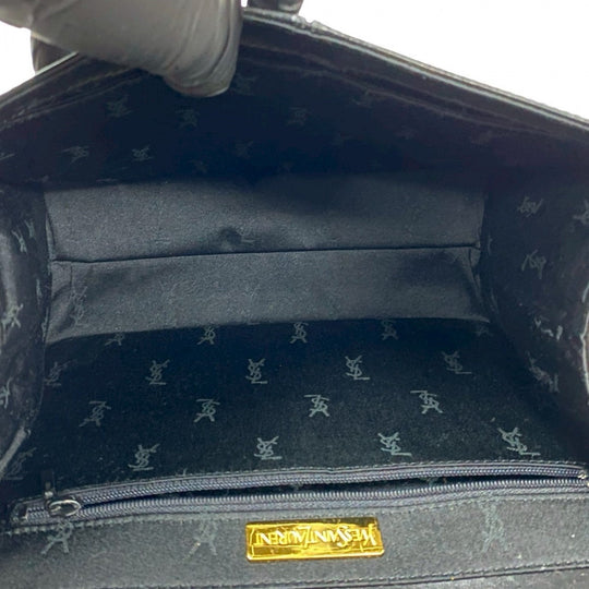 YVES SAINT LAURENT Handbag leather black