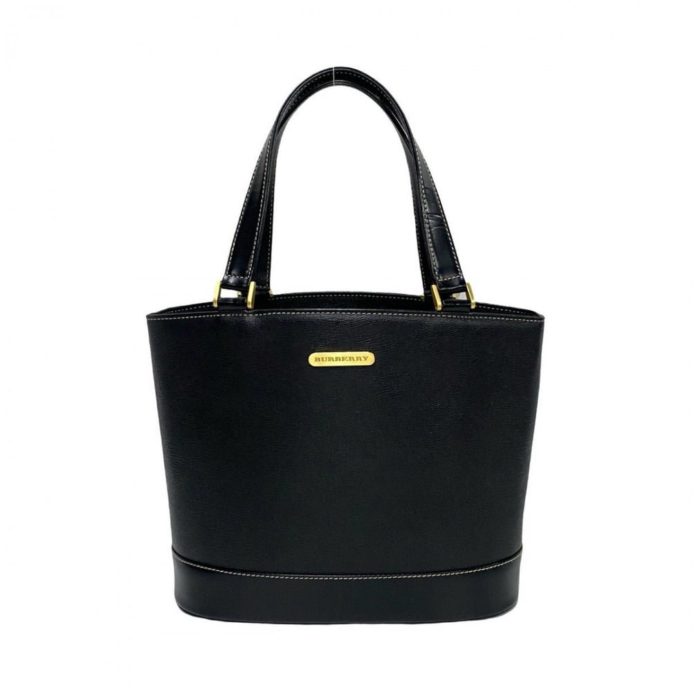 BURBERRY Handbag leather black