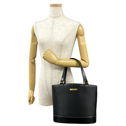 BURBERRY Handbag leather black