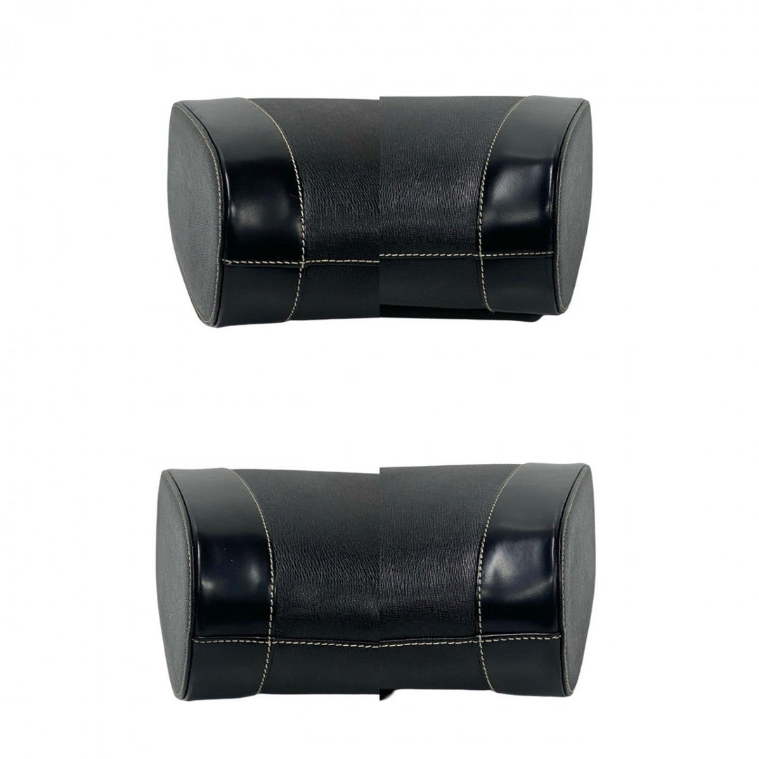 BURBERRY Handbag leather black