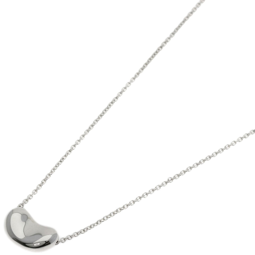 TIFFANY&Co. Necklace SV Silver Bean mini Women Used Authentic