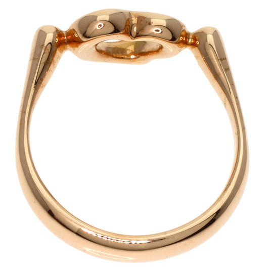 TIFFANY&Co. Ring 18K Pink Gold gold Open heart Women Used Authentic