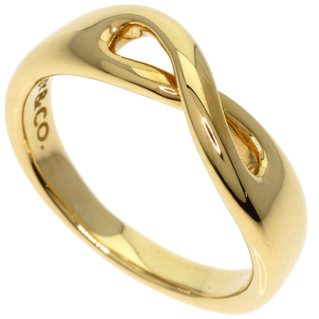 TIFFANY&Co. Ring 18K Yellow Gold gold Infinity Women Used Authentic