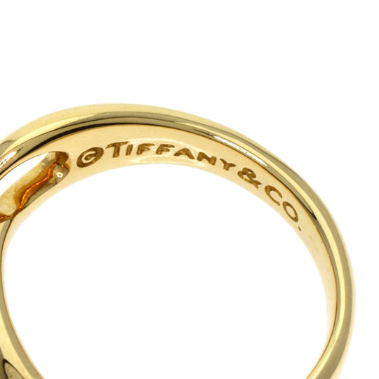TIFFANY&Co. Ring 18K Yellow Gold gold Infinity Women Used Authentic