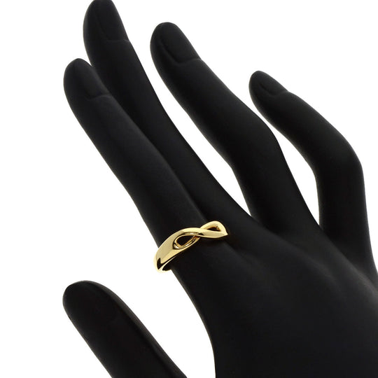 TIFFANY&Co. Ring 18K Yellow Gold gold Infinity Women Used Authentic