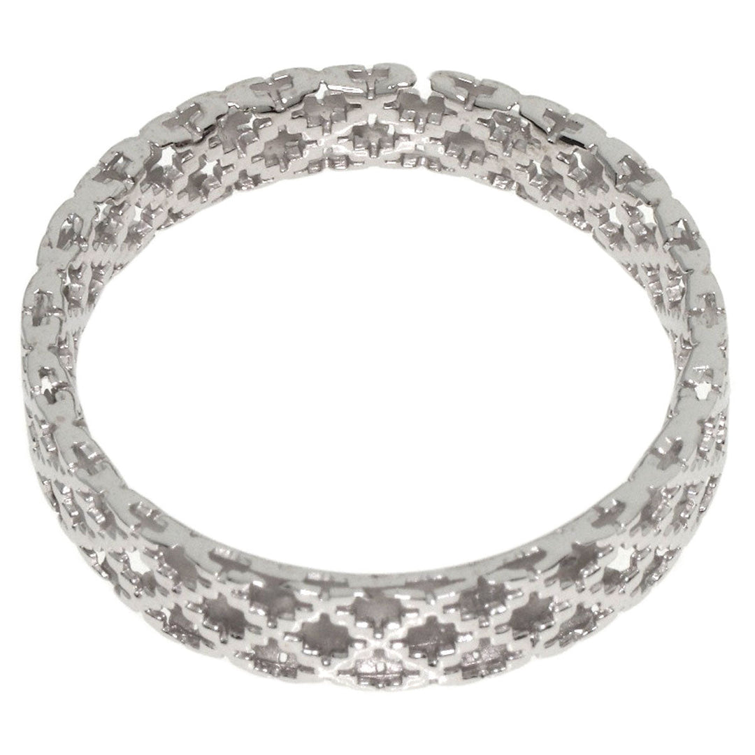 GUCCI Ring K18WG Silver Diamantissima #19