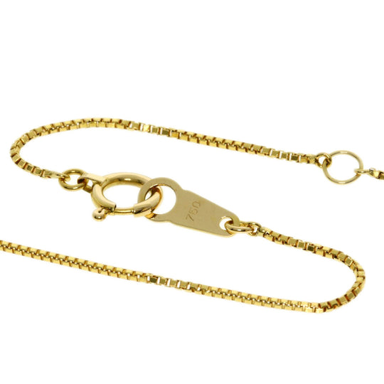 CELINE Necklace 18K Yellow Gold gold Logo motif ruby