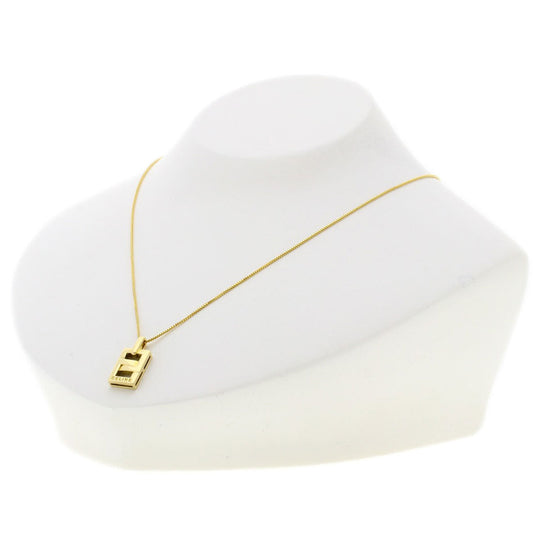 CELINE Necklace 18K Yellow Gold gold Logo motif ruby