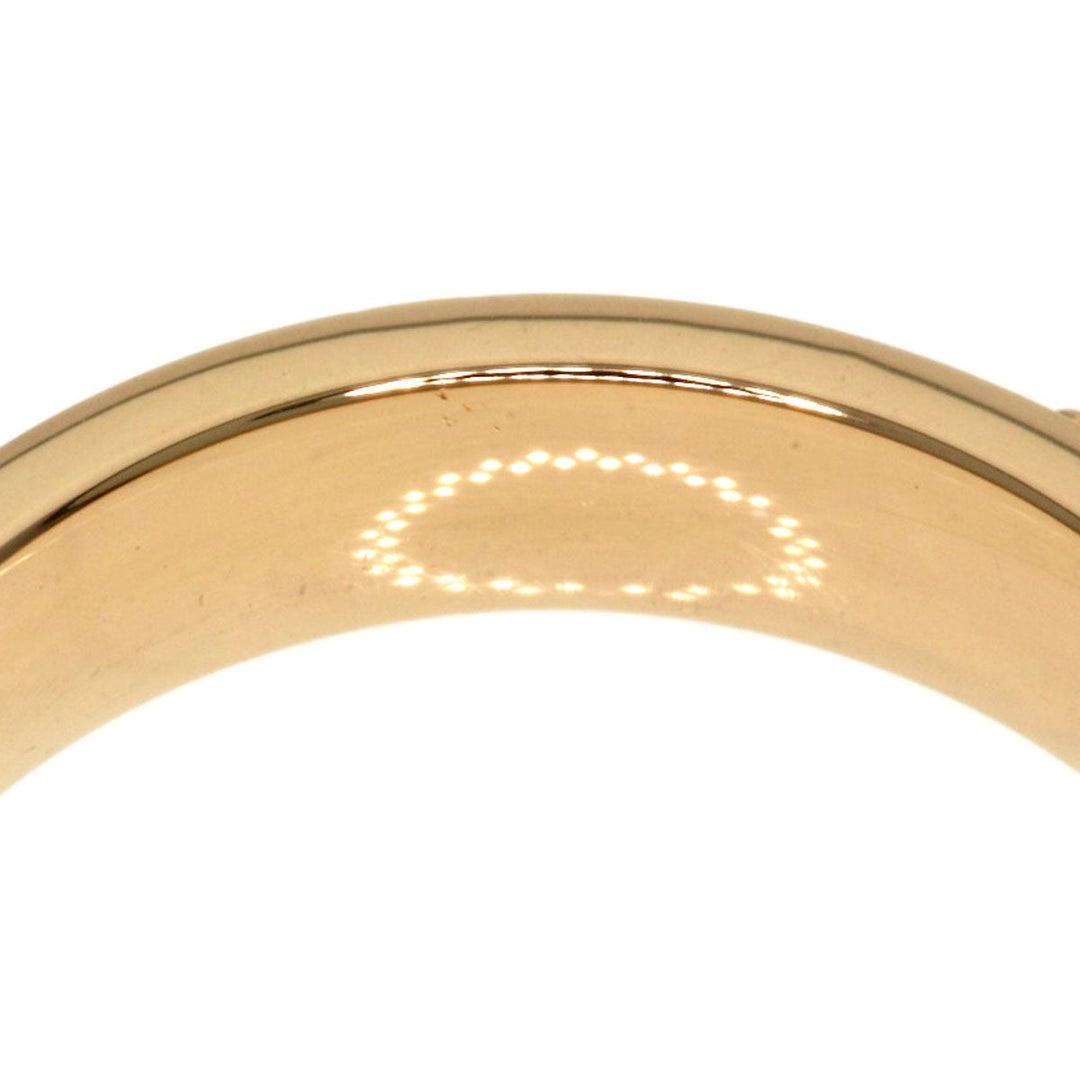 TIFFANY&Co. Ring 18K Pink Gold gold T narrow diamond Women Used Authentic
