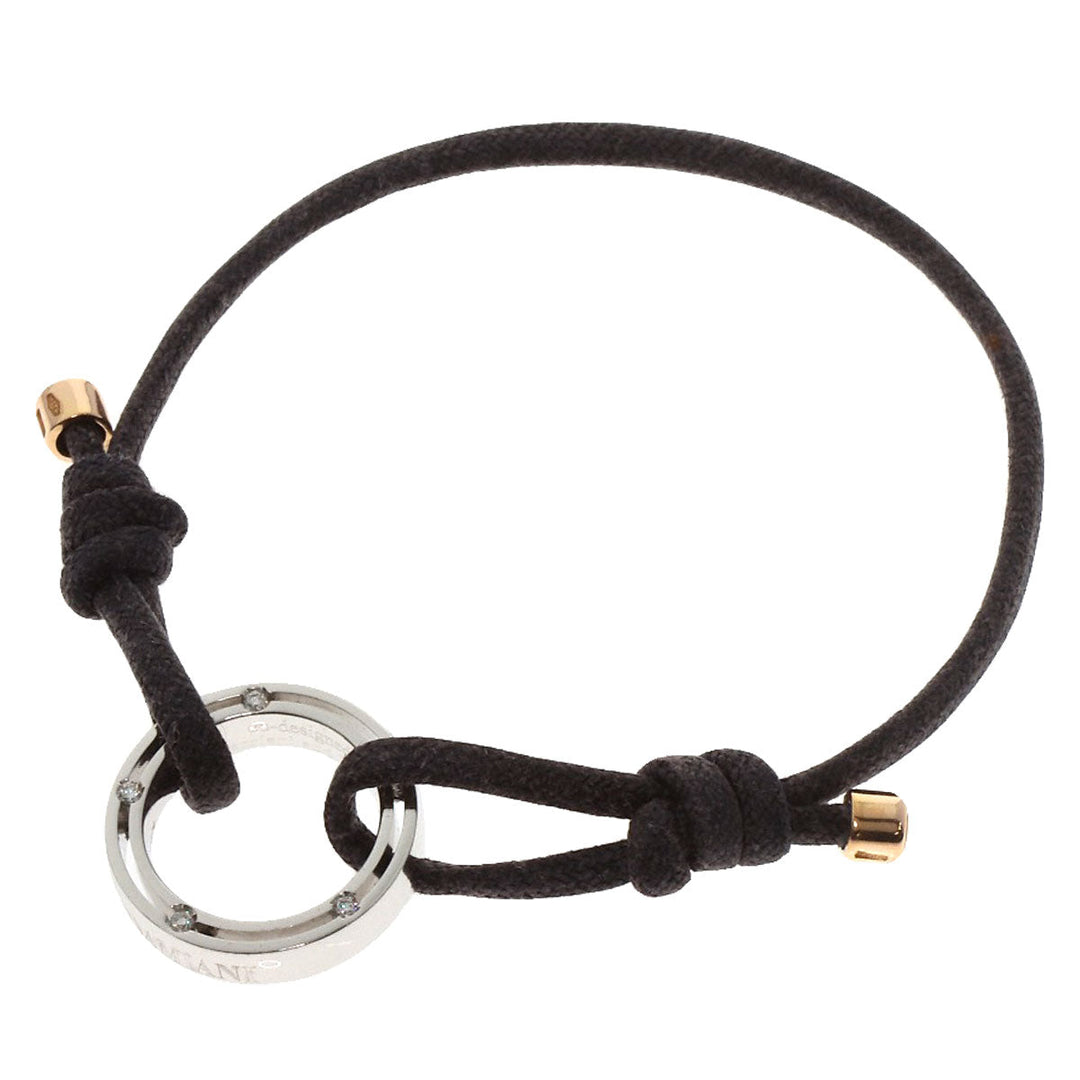 Damiani bracelet K18WG Silver D-Side Diamond