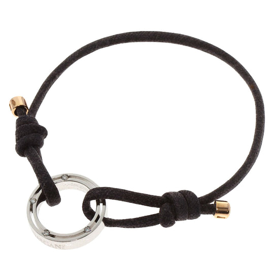 Damiani bracelet K18WG Silver D-Side Diamond