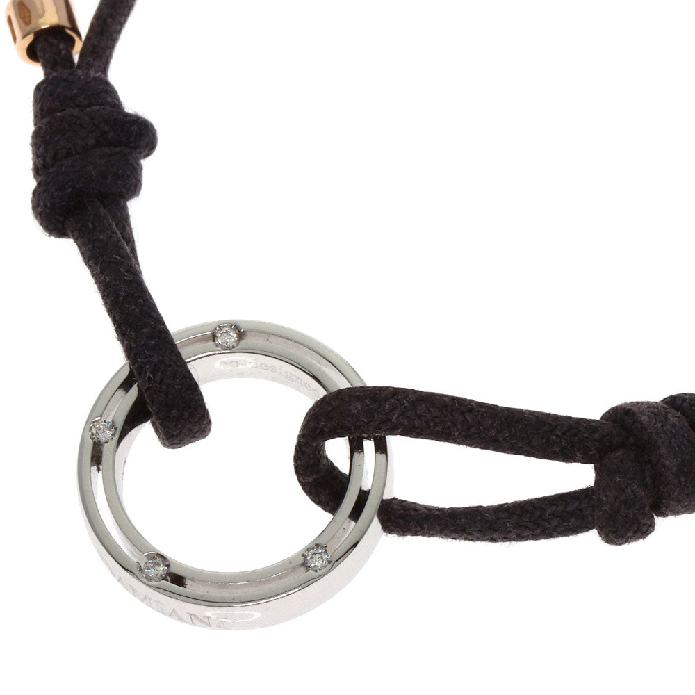 Damiani bracelet K18WG Silver D-Side Diamond