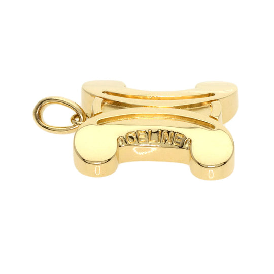 CELINE Pendant top 18K Yellow Gold gold Macadam TOP Women Used Authentic