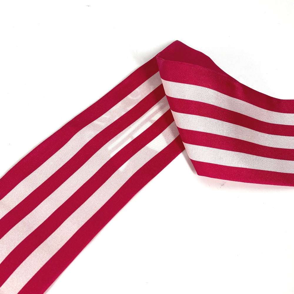 GUCCI scarf 703568 silk pink bandeau scarf Adidas adidas collaboration Women Used Authentic