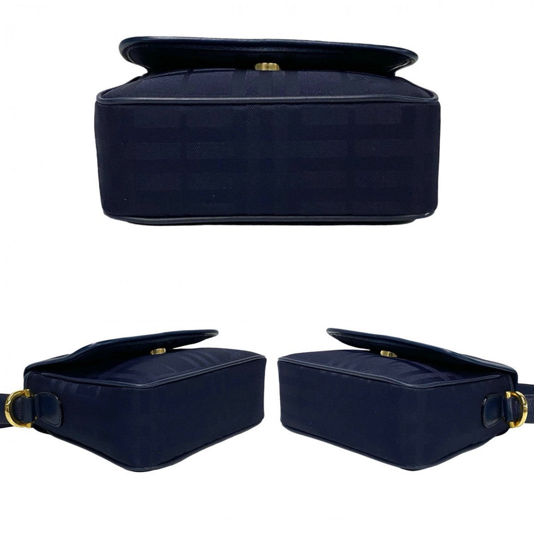 BURBERRY Shoulder Bag leather Navy