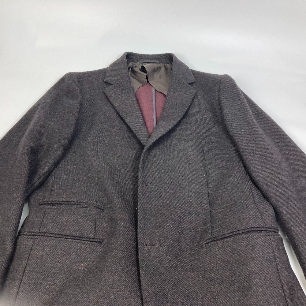GUCCI Jacket wool Brown apparel tailored mens 48     Used Authentic